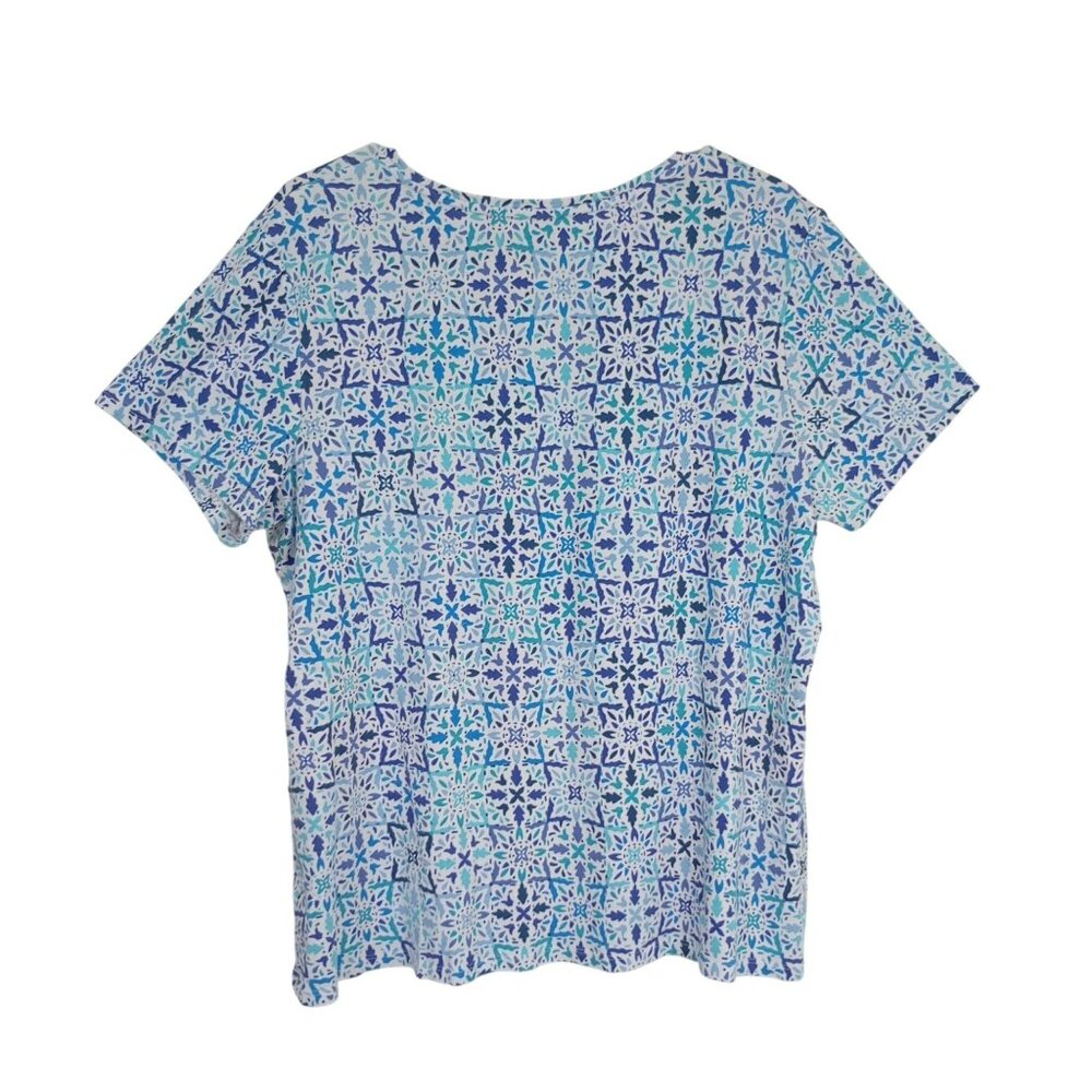 Pack 3 Tee Croft & Barrow The Classic Tee Womens 100% Cotton Sz XL T-Shirt Top - Picture 10 of 11